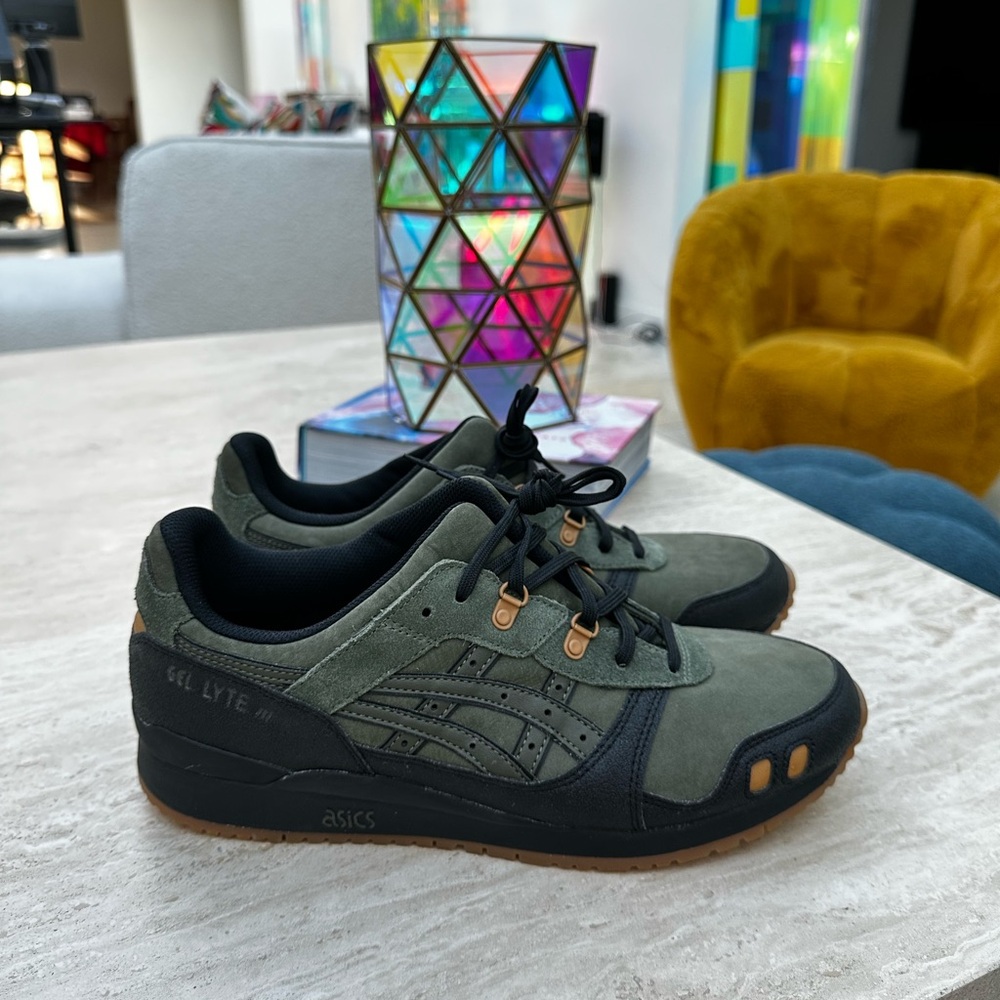 NWOT! Asics Gel LYTE 3 x OG “Olive Black” Sneakers